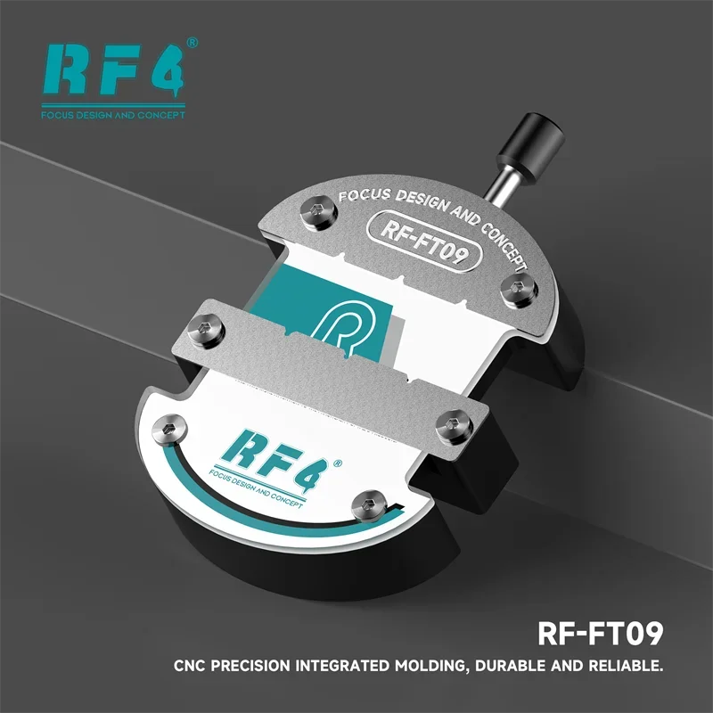 Dispositivo de reparación de desgomado de estructura plana sin seguimiento RF4 RF-FT09 para placa base de teléfono móvil BGA CPU IC herramienta de sujeción de Chip - imagen 5