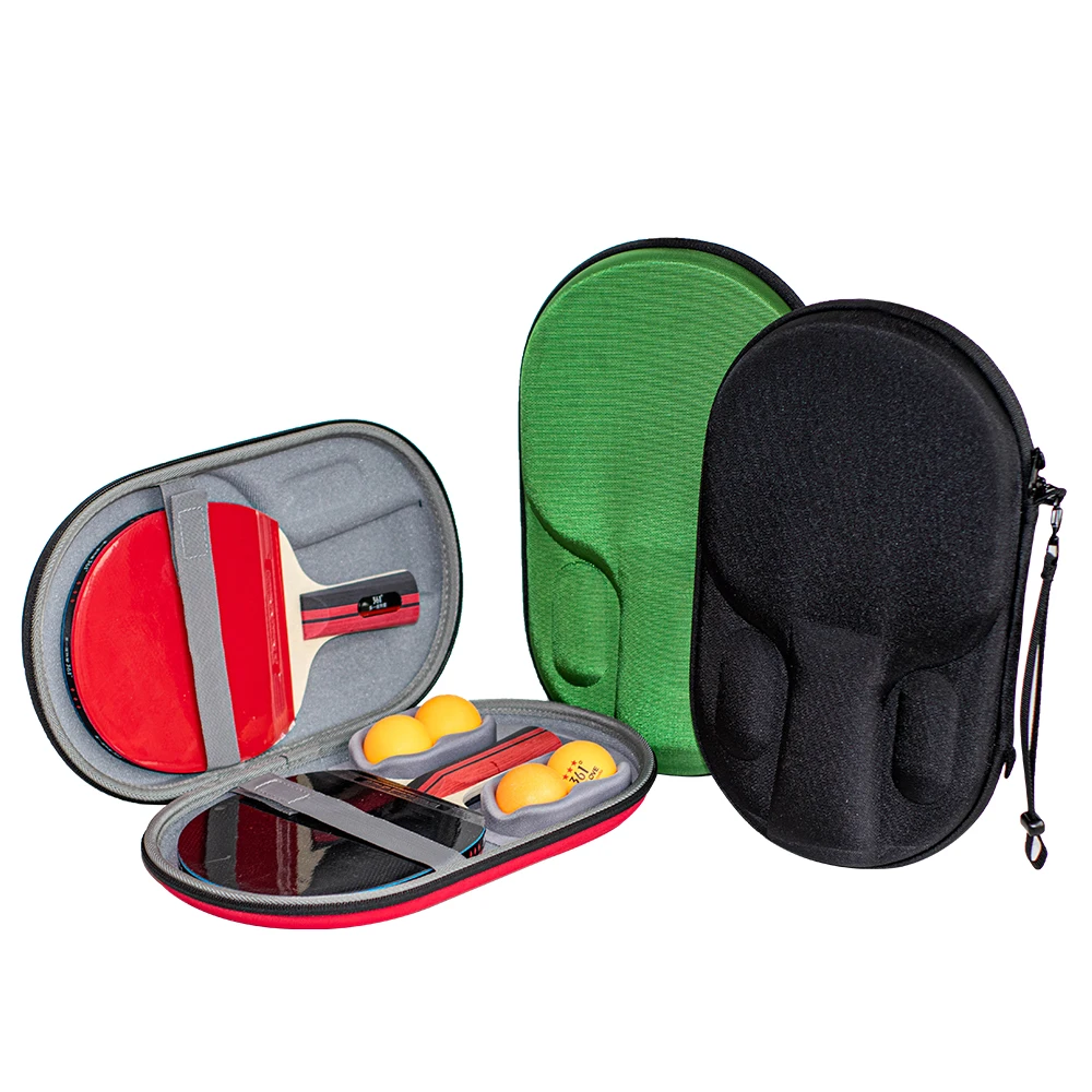 Bolsa de almacenamiento de raqueta de tenis de mesa portátil de EVA dura, caja Universal, resistencia al desgaste, resistencia a la compresión, Estuche de transporte de viaje - imagen 5