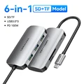 6-in-1 SD TF USB3.0