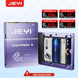 JEYI Adaptador CFexpress Tipo B a M.2 NVMe SSD PCIe 4.0