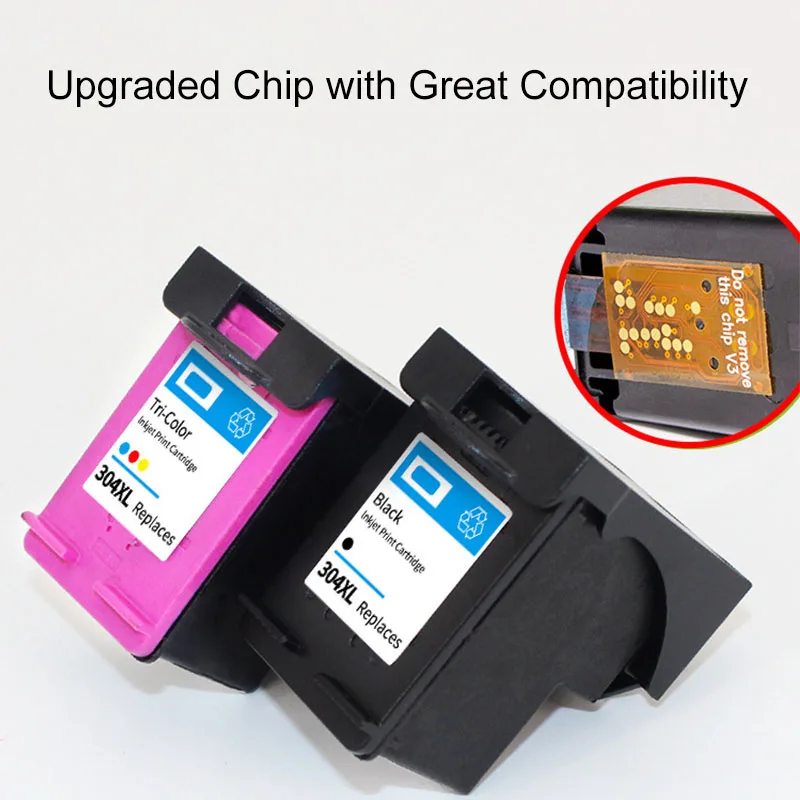 Cartucho de tinta 304XL recargable para HP 304 XL HP304 Deskjet 2620 3700 3720 3752 5000 5010 5020 5030 5032 5034 Envy 2620 2630 2632 - imagen 5