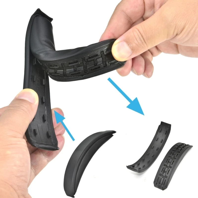 Diadema extraíble para auriculares Bose QuietComfort QC35 QC35II QC45, cojines de repuesto, nuevo diseño, cojín para la cabeza - imagen 3