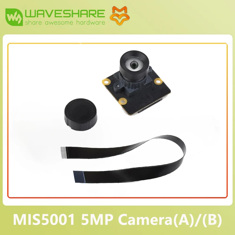 Módulo de cámara de lente gran angular MIS5001 de 5MP, Compatible con placas de la serie RV1106 Luckfox Pico