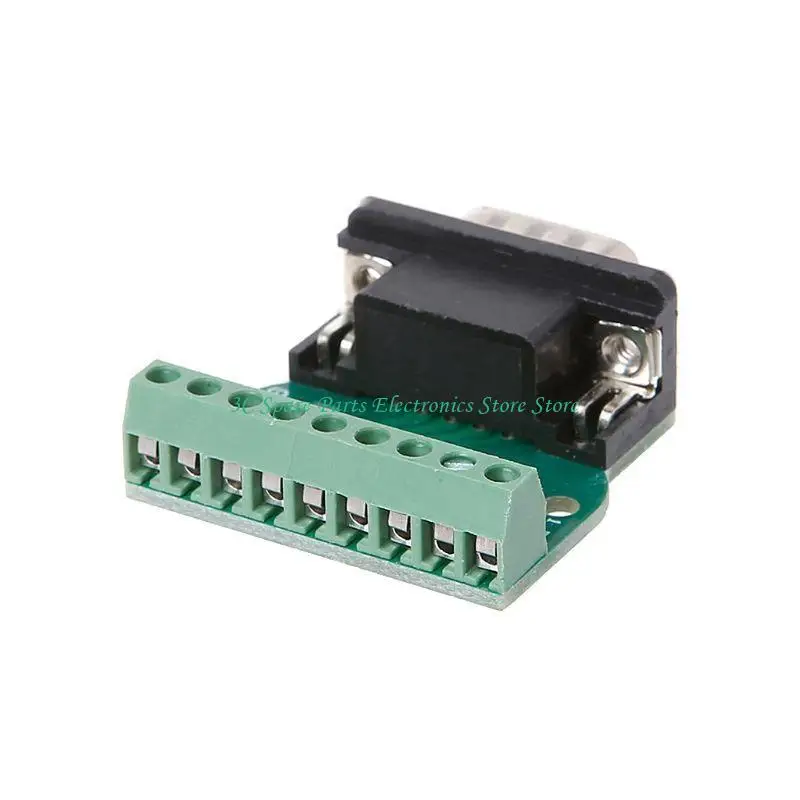 SZ DB9 macho D-SUB adaptador placa conector RS232 serie a placa terminales Sig - imagen 5