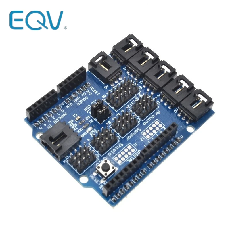Electrónica Inteligente para Arduino Sensor Shield V4.0 V4, placa de desarrollo de expansión de módulo analógico Digital