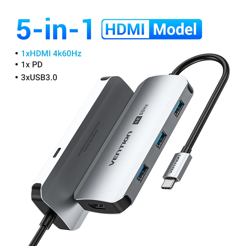 5-in-1 HDMI 60Hz