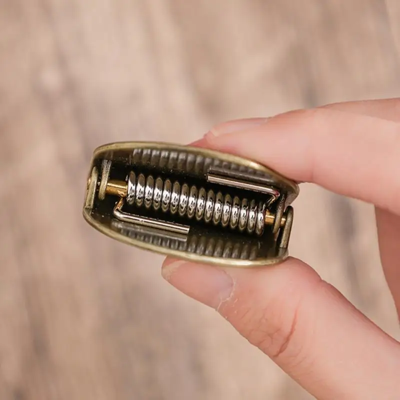 Clip papel nota Retro, Clips página marcadores Metal, organizador documentos, abrazadera diario para 2 - imagen 3