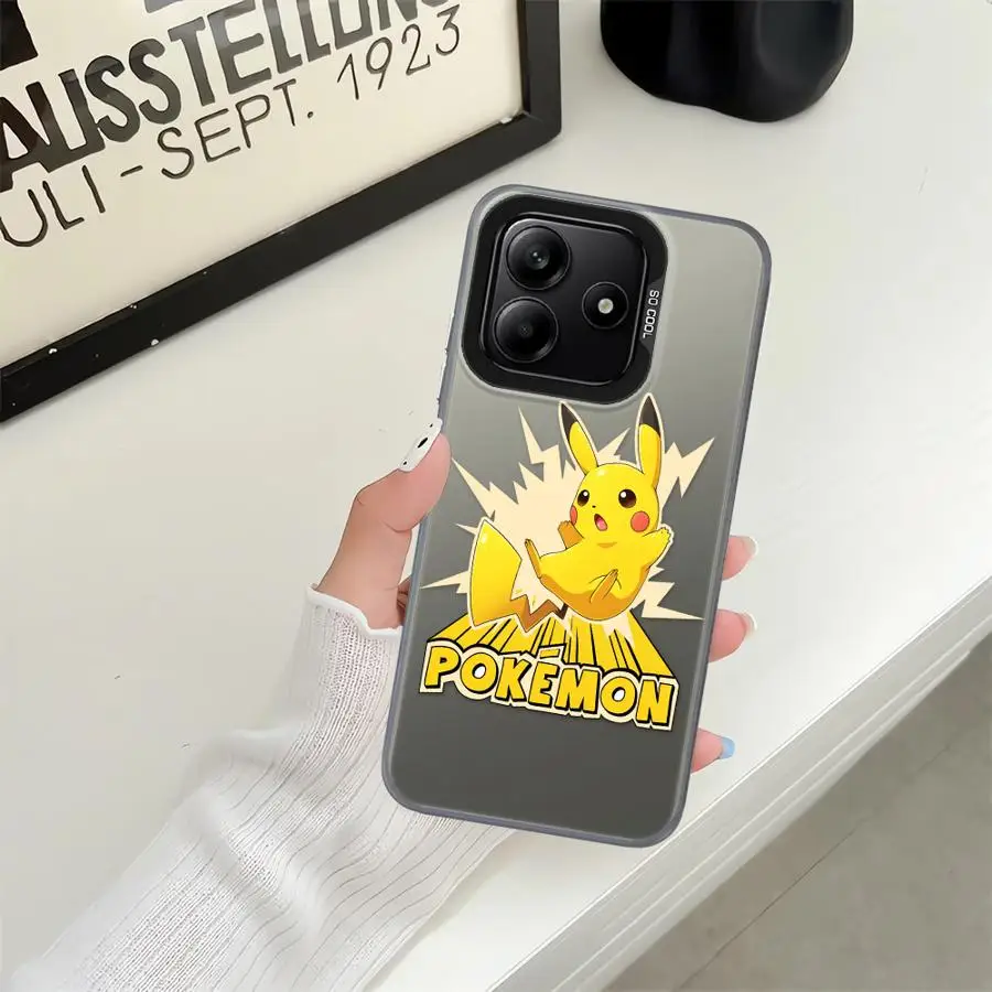 Funda de Anime Poke-mons Pika-chus para Xiaomi Redmi Note 14 Pro Plus 10Lite 12s 10s 9s 13 12 11 11s - imagen 5