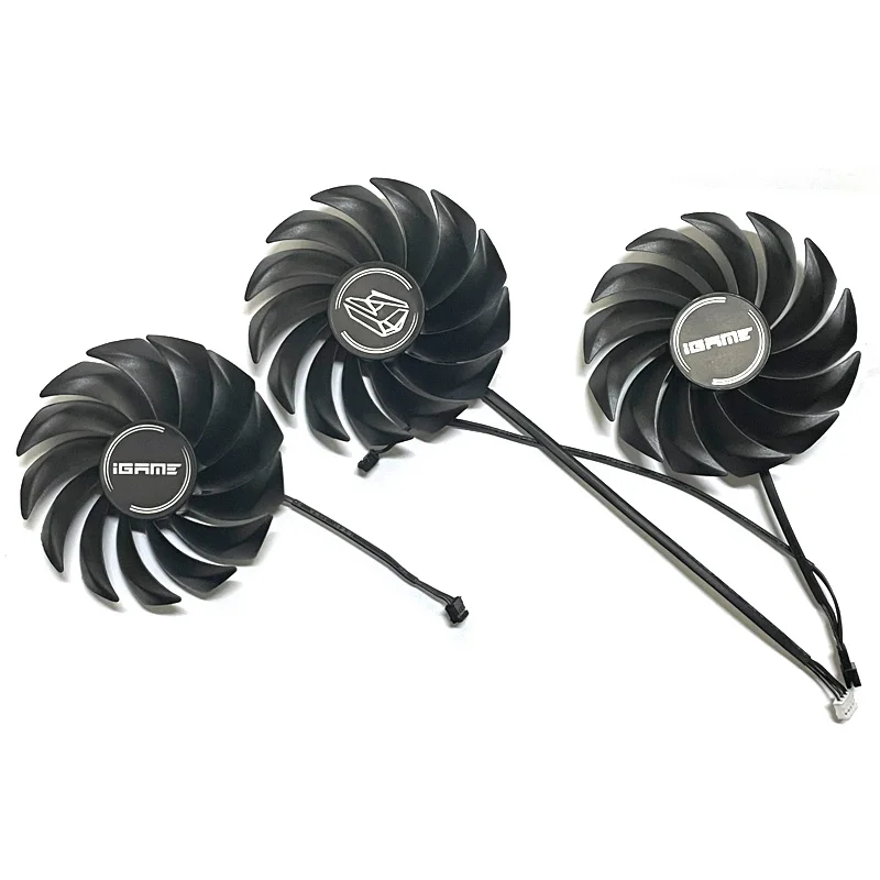 Ventilador de refrigeración para Igame RTX 3060, 3070 Ti 3080 Vulcan, 3 piezas, 90mm, PVA080E12R, RTX 3090, RTX 3060, RTX 3070, RTX 3080, RTX 3090 - imagen 3