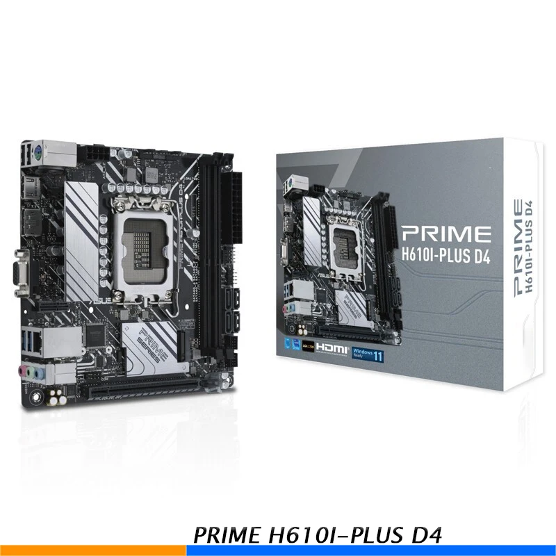 Mini placa base de escritorio para ASUS PRIME H610I-PLUS D4 ITX MINI - imagen 2
