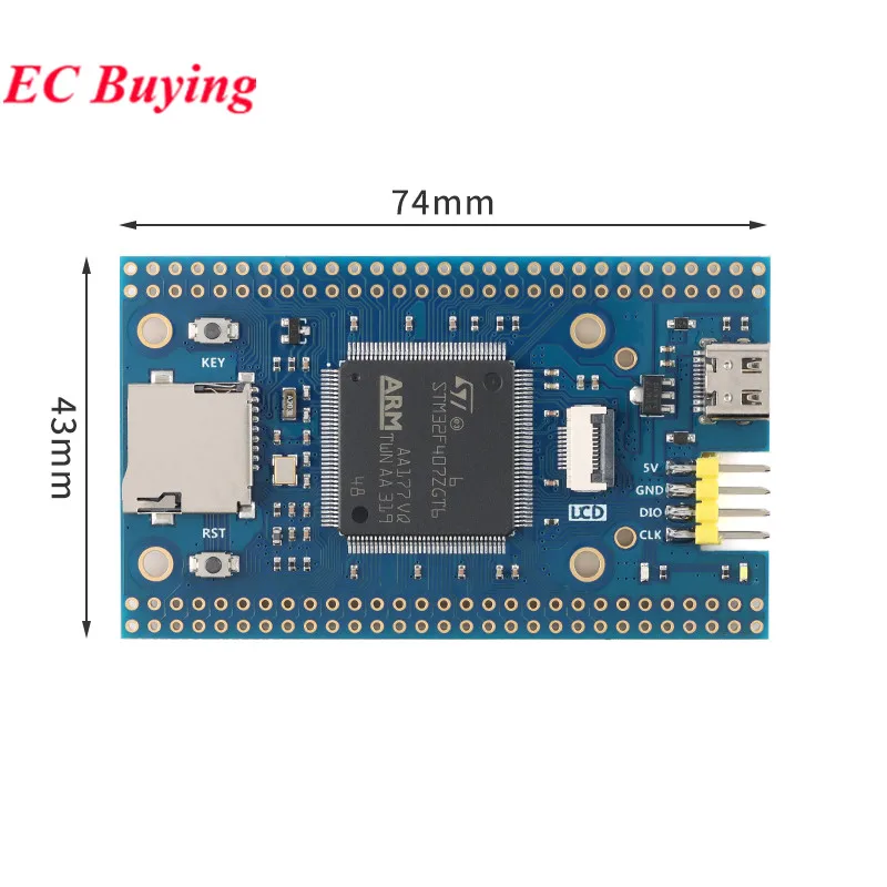 STM32F407ZET6 M4 STM32F407ZGT6 STM32F407 STM32 F407 sistema ARM Core módulo de placa de desarrollo de aprendizaje Cortex-M4 de un solo Chip - imagen 4