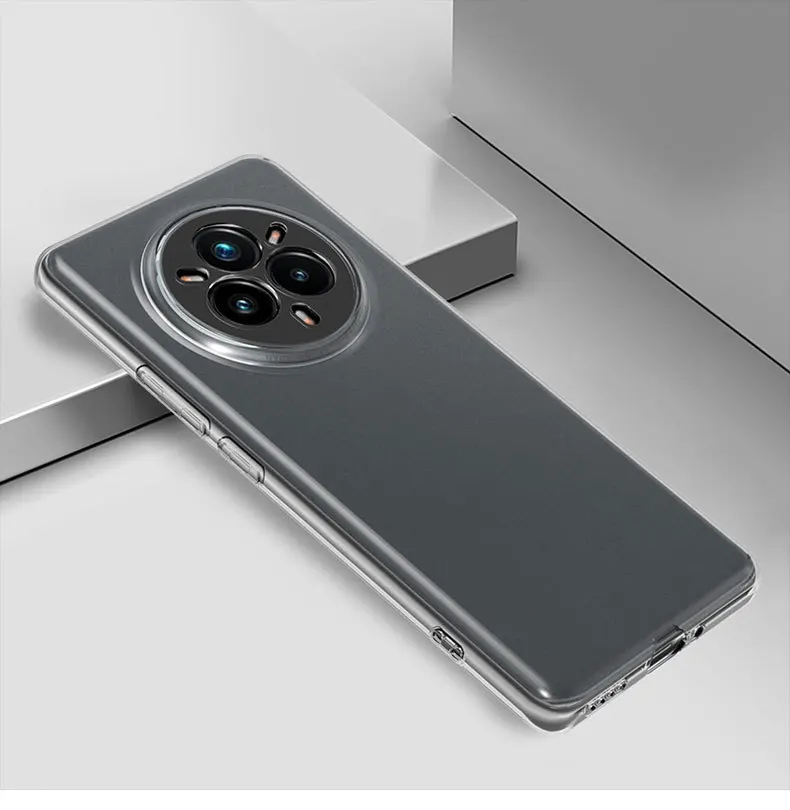 Funda de teléfono transparente de TPU para OPPO Realme 14 Pro Plus Pro + 5G Funda fina suave Simple cristalino silicona Original contraportada - imagen 4