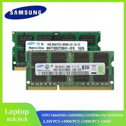 Samsung Memoria RAM DDR3 8GB SO-DIMM Portátil 1600MHz