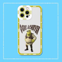 Funda iPhone con Tema Shrek – Transparente AntiGolpes