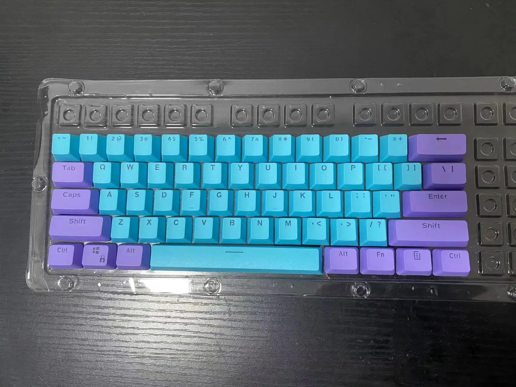 Purple Blue 61 Key