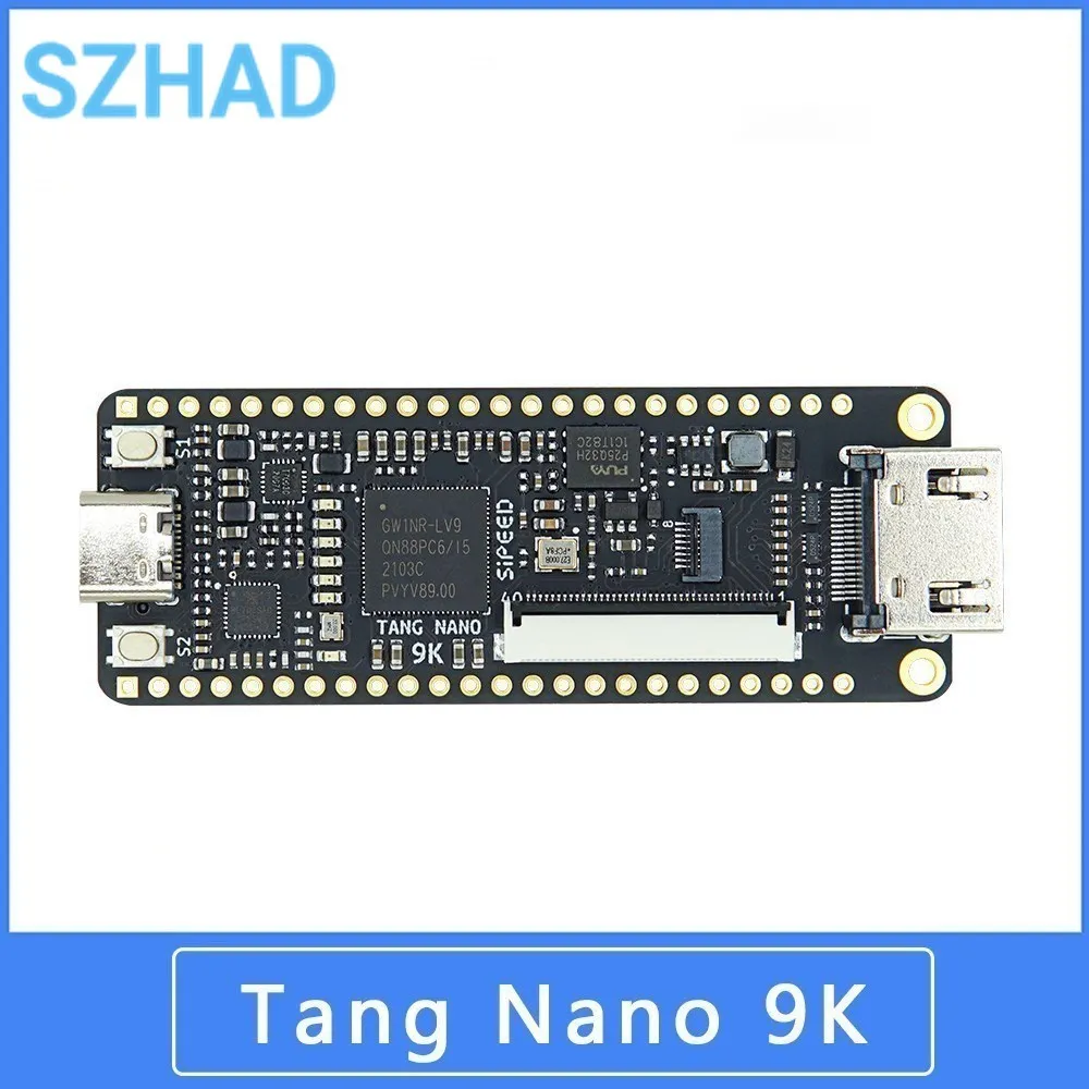 Tang Nano-Placa de desarrollo 9K FPGA, GOWIN, GW1NR-9, kit HDM, RISC-V