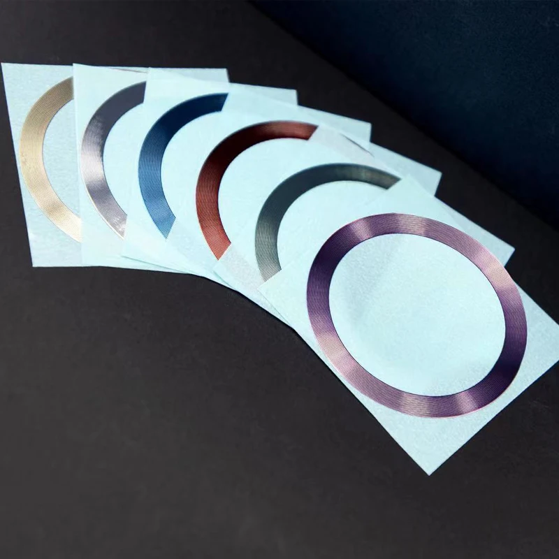 Anillo de placa de Metal magnético para cargador inalámbrico Magsafe, pegatina de hoja de hierro, soporte para teléfono de coche, parche magnético para IPhone12 13 14 15 16 - imagen 5