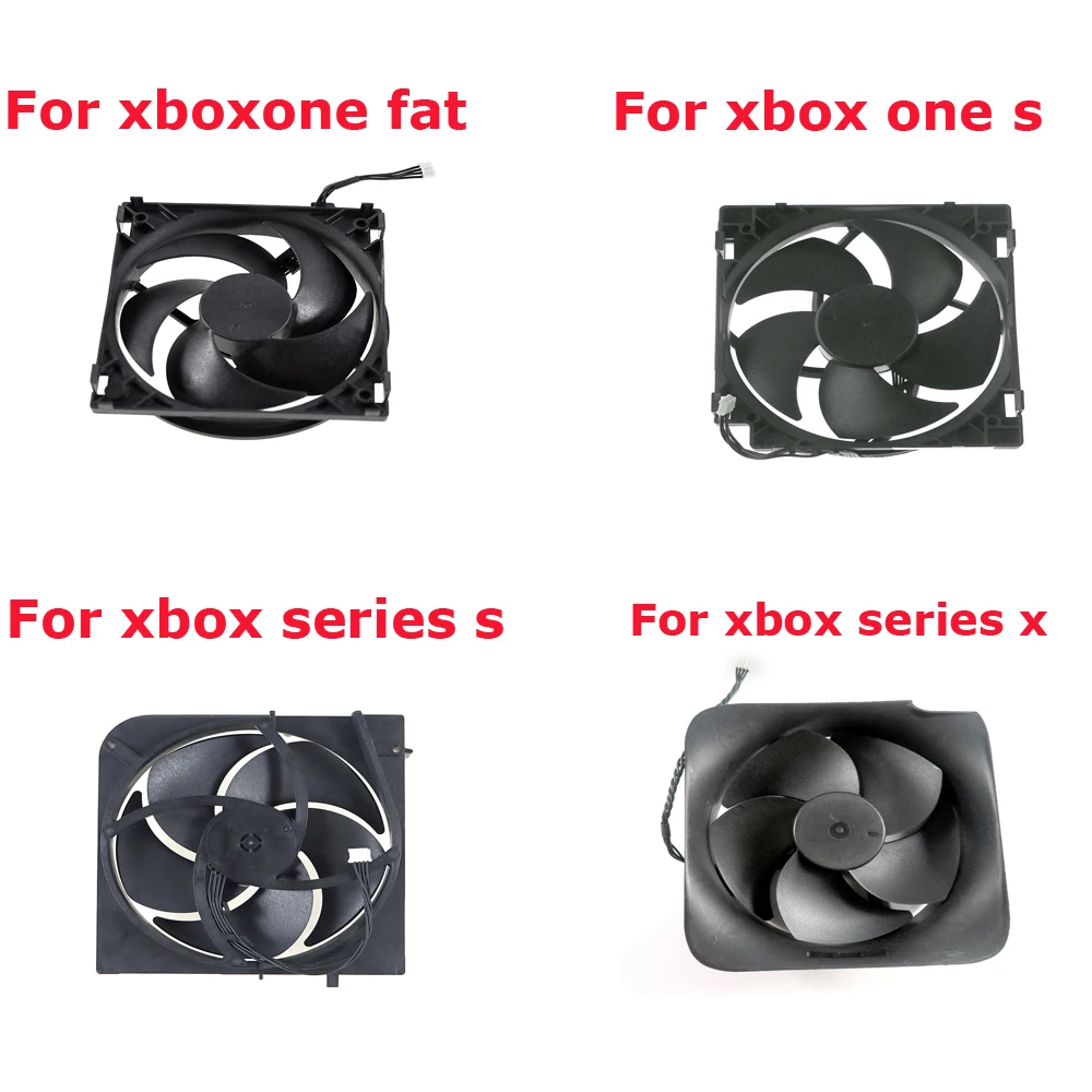 Ventilador de disipación de calor rápida, potente ventilador de refrigeración con fuerza de viento para consola Xbox One fat slim x series s x, 5 uds.