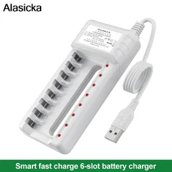 Cargador de Pilas AA AAA – Carga USB Inteligente