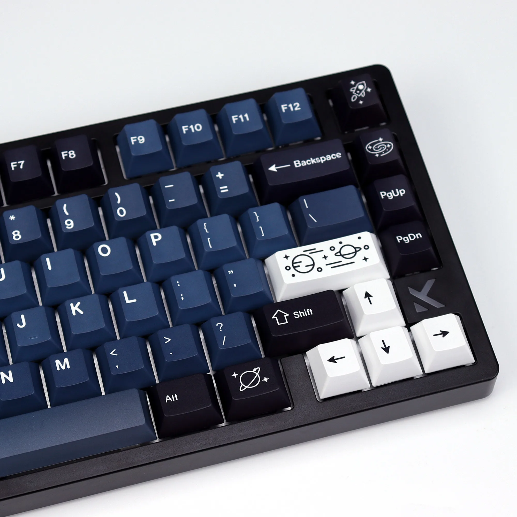 KBDiy clon GMK Galaxy Keycap PBT teclas Retro para aula 60 Teclado mecánico Gamer Split Space Cherry Profile Alice Key Cap - imagen 2