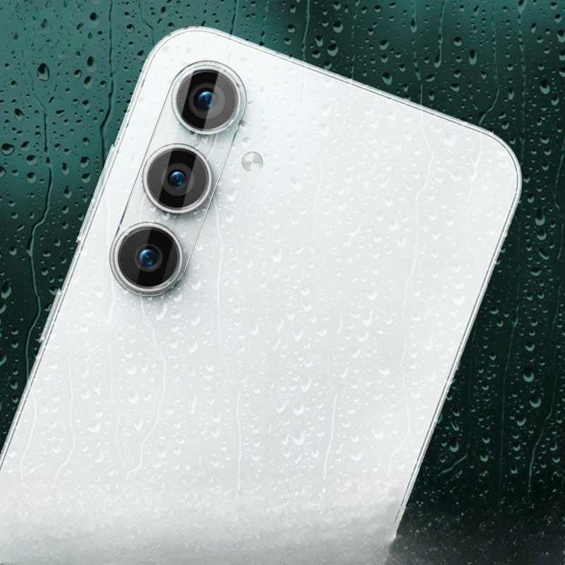 Protector de lente de cámara 3D para Samsung Galaxy S23 FE 5G, cubierta de lente de SM-S711B, Protector de pantalla, lente de cubierta completa, vidrio templado - imagen 5