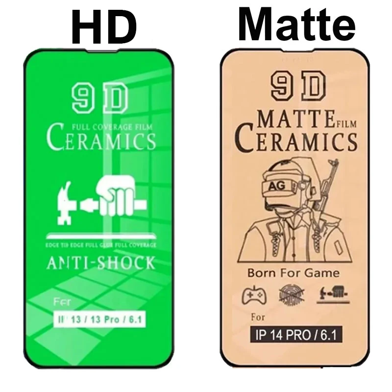 Protector de pantalla cerámica para iPhone