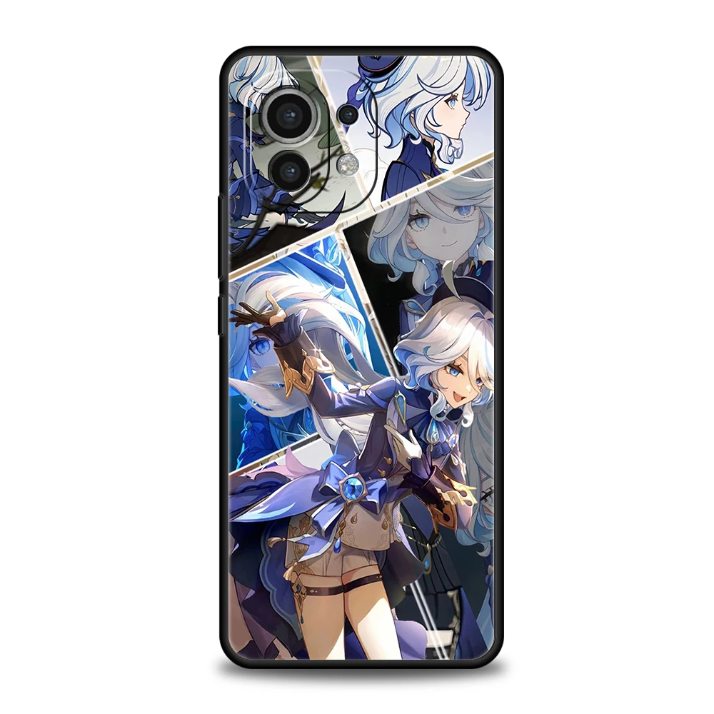 Funda de teléfono para Xiaomi 15 14 13 12 Lite 14T 13T 12T Pro Poco X7 X6 X5 X4 X3 NFC F7 Ultra F6 Pro, Genshin Impact Furina - imagen 2