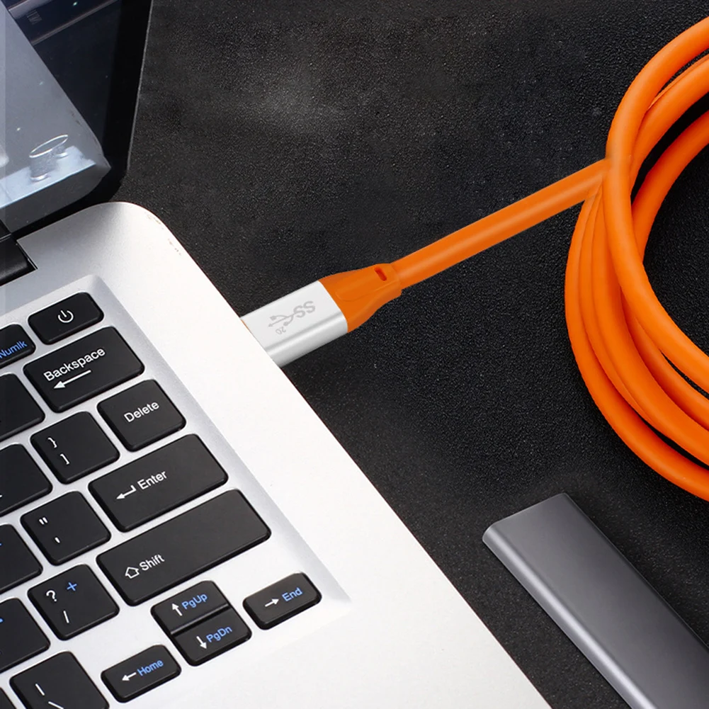 Cable USB C a USB C 3,2 tipo C Gen2, Cable de datos de carga súper rápida, PD, 100W, 20Gbps, 4K @ 60Hz, Cable de Audio y Video para iPhone y Samsung - imagen 4