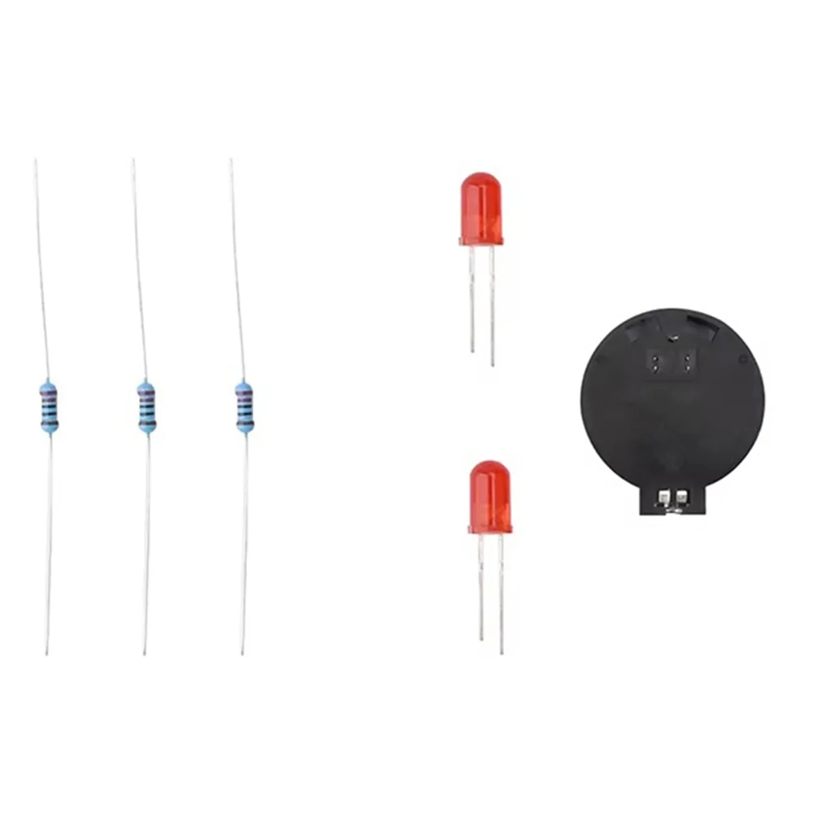 Kit de bricolaje electrónico SUPER HOT Weevil Eye aprender a soldar Kit negro