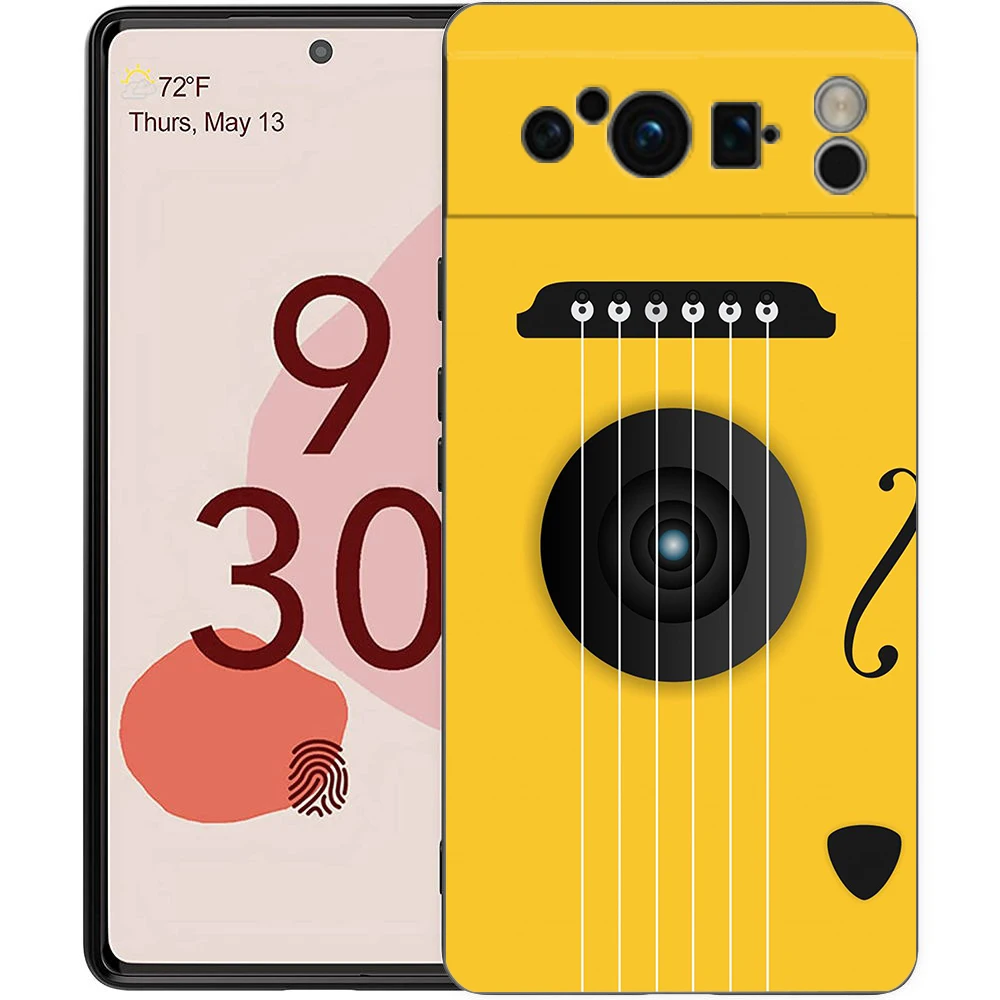 Funda de teléfono para instrumento musical, carcasa suave de silicona A prueba de golpes, para Google Pixel 8 A 7 6 Pro, Pixel 6A - imagen 5
