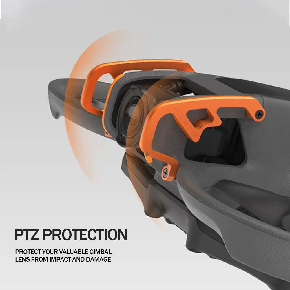 Barra de parachoques de aleación de aluminio para Dron DJI Avata 2, barra protectora de lente de cardán anticolisión, accesorios para Dron Avata2 - imagen 5