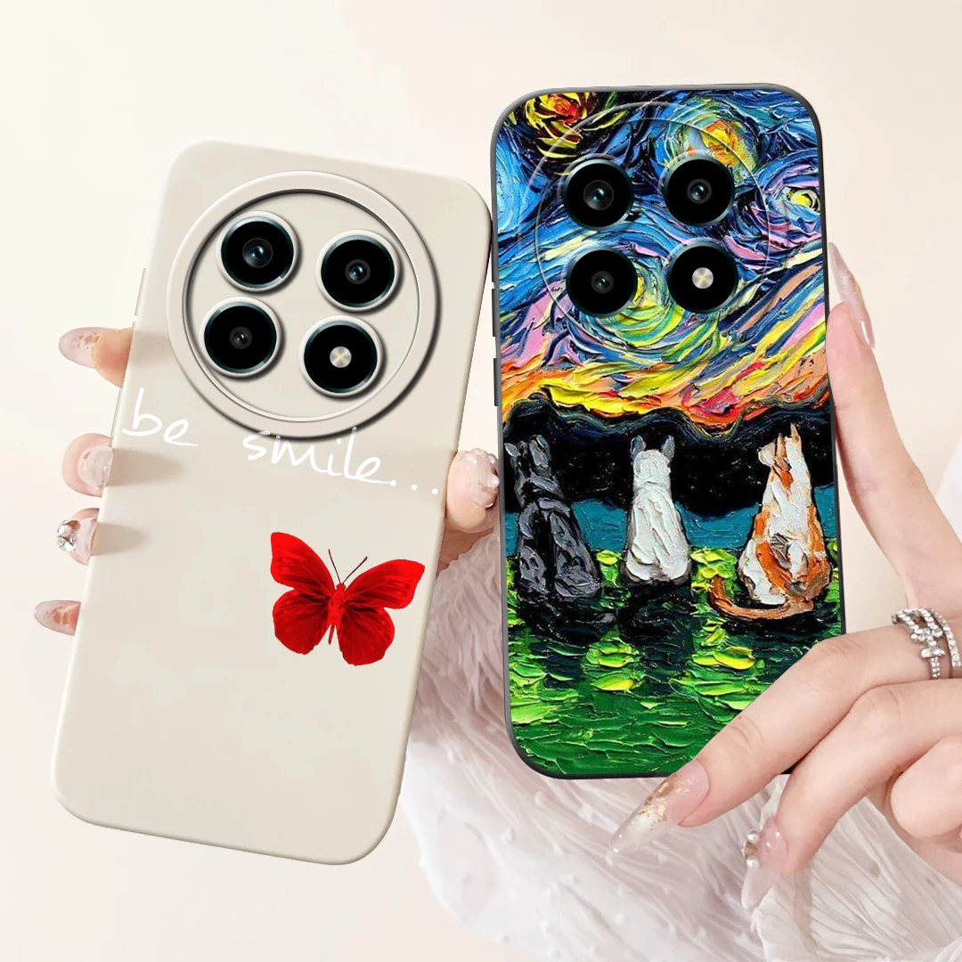 Para Realme 13 Pro 5G funda RMX3990 Linda funda pintada de dibujos animados funda de teléfono de silicona suave para Realme 13 Pro Plus Realme13 Pro + Shell - imagen 5