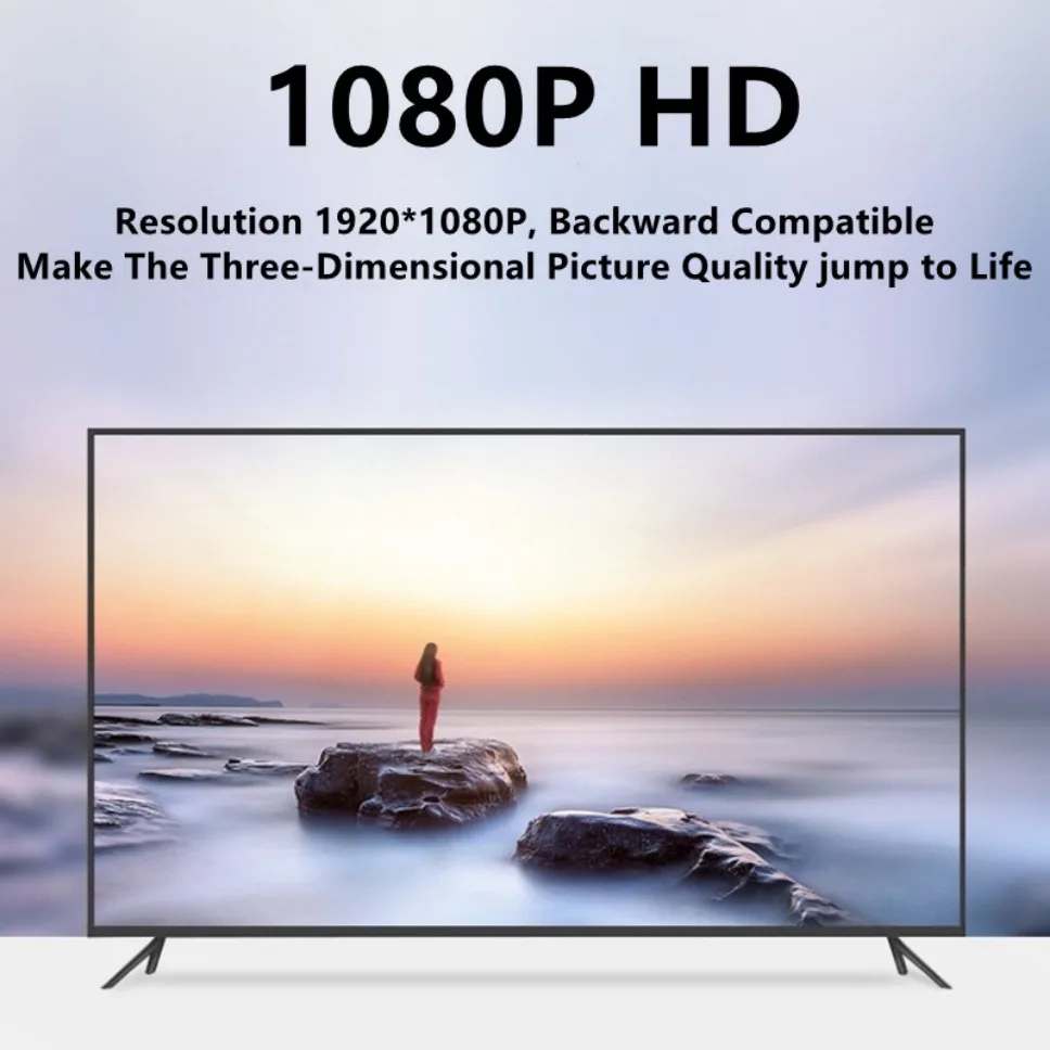 Cable adaptador convertidor compatible con HDMI a VGA de 1080P con Audio para PC portátil a proyector HDTV adaptador compatible con HDMI a VGA - imagen 5