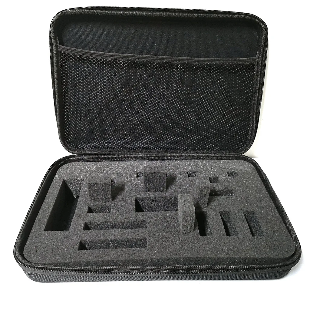 Caja de almacenamiento de viaje para cámara, bolsa portátil de espuma a prueba de golpes para GoPro Hero 12, 11, 10, 9, 8, 7, 6, 5, Xiaomi Sjcam - imagen 2