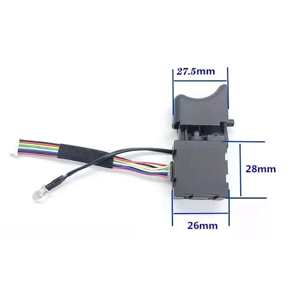 1 Uds 7,2 V-24V interruptor de taladro eléctrico interruptor de taladro inalámbrico interruptor de gatillo controlador de velocidad ajustable interruptor para energía también - imagen 2