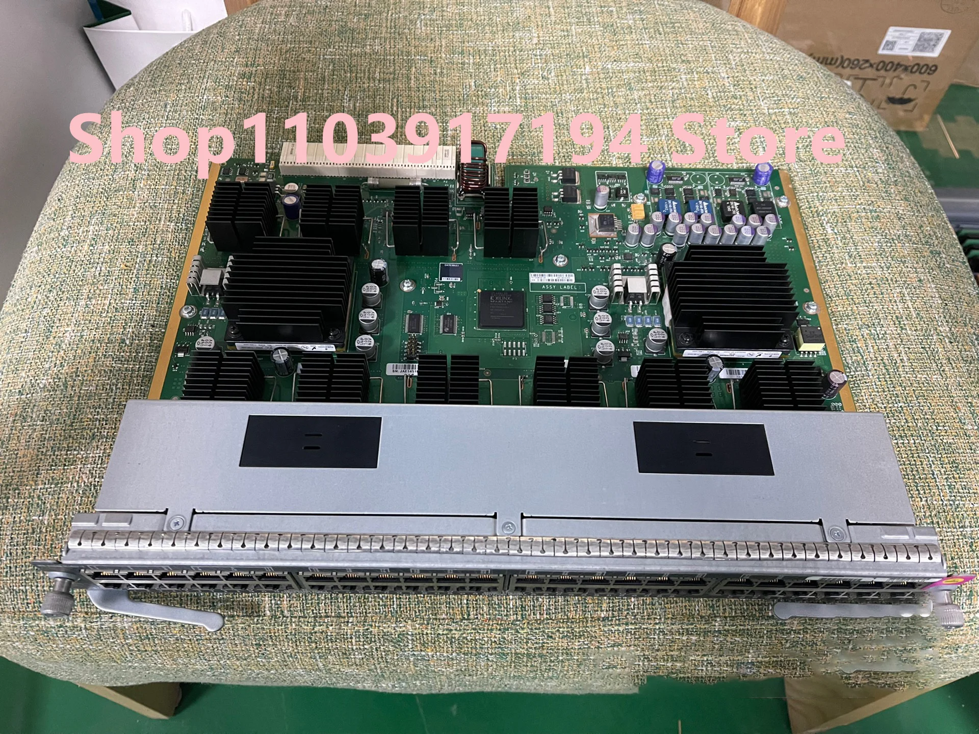 Tarjeta de interfaz del módulo de fuente de alimentación Gigabit poe de 48 puertos WS-X4648-RJ45V+E - imagen 4