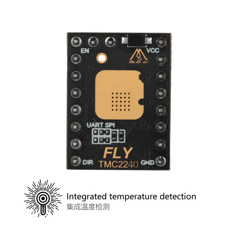 Mellow SPI/UART Silent Driver TMC2240 V1.0 Stepper Motor Driver 3D Printer Parts For Voron VzBoT Ender3 Replace TMC2209 - imagen 3