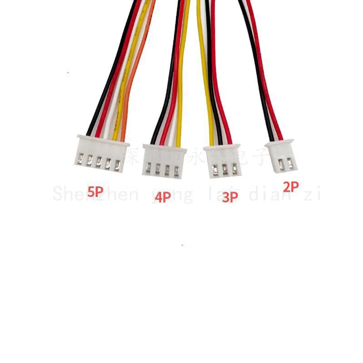 22AWG JST XH2.54mm paso conector de Cable de cabeza simple/doble 2P/3/4/5/6/7/8/10/12/13/14/15/16/18/20 Pin enchufe Cable electrónico - imagen 5
