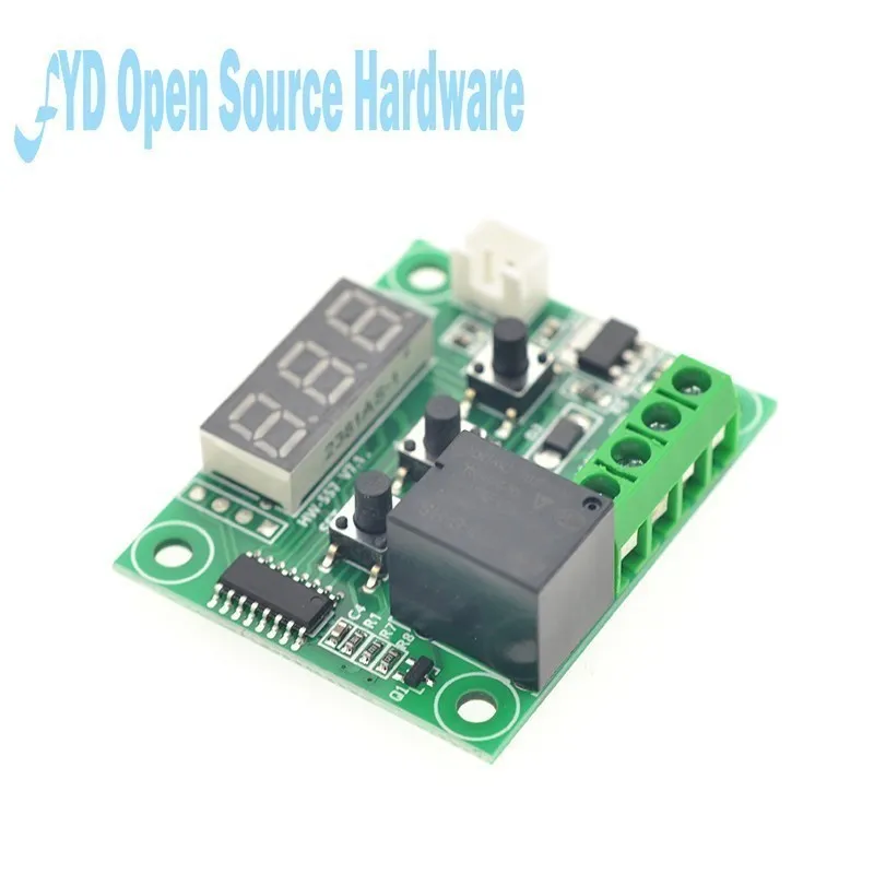 Interruptor de Control de incubación, minitermostato, controlador de temperatura, 1 piezas, W1209 - imagen 4