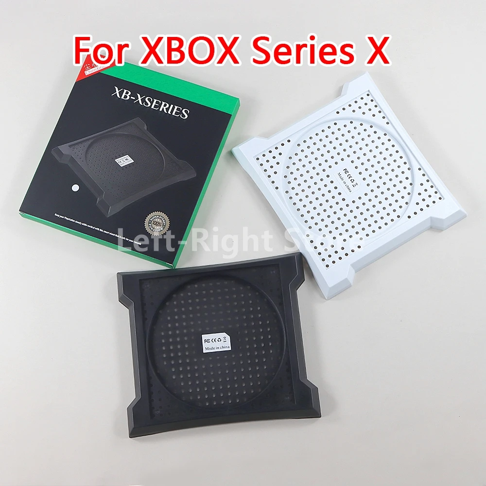 Soporte Vertical para XBOX Series S, Base de disipación de calor Vertical, Base de disipación de calor en blanco y negro para XBOXSeries X, 1 Uds. - imagen 3