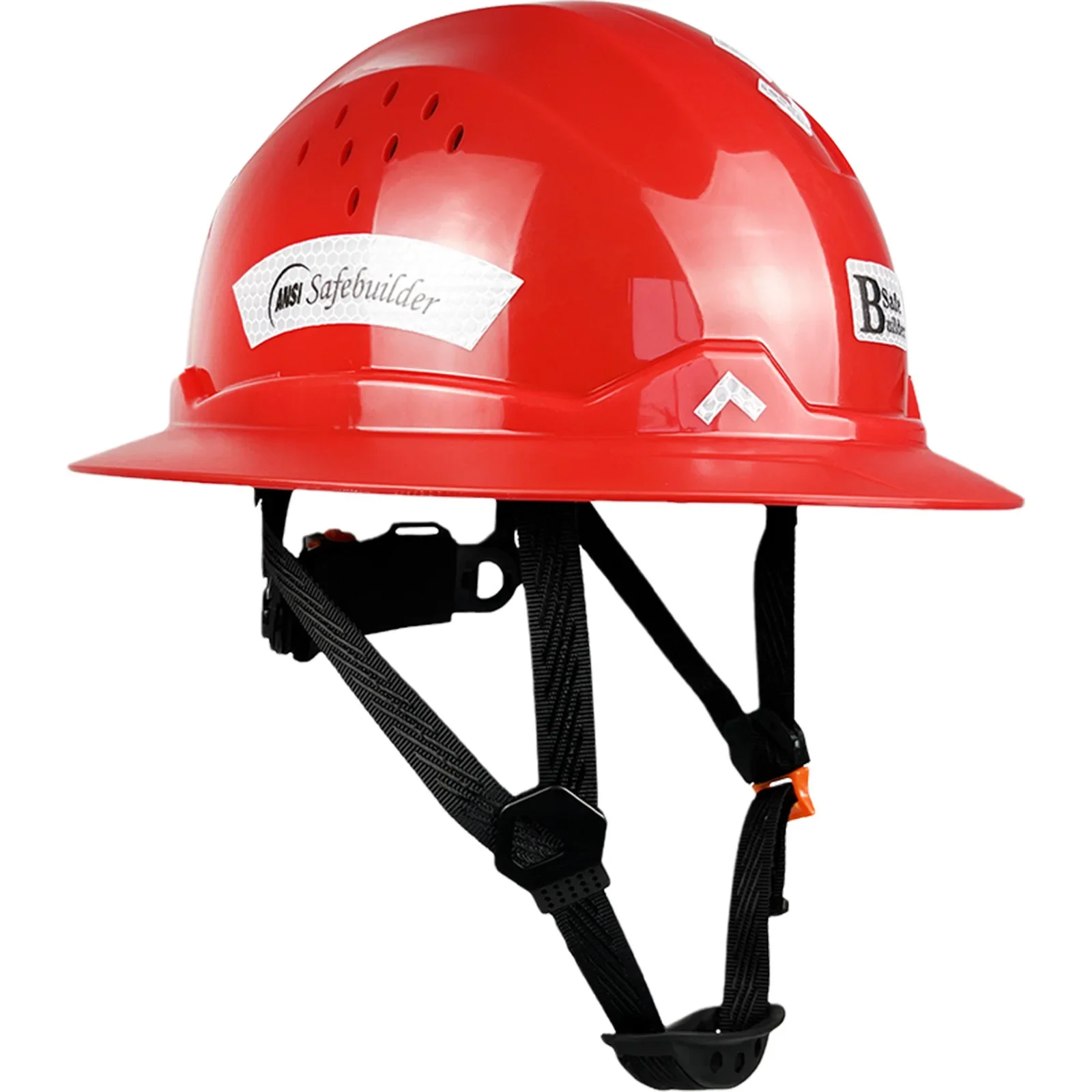 Nuevo casco duro Full Birm para ingeniero diseño de carbono casco de seguridad reflectante ANSI Z89.1 gorras de trabajo ventiladas Industrial y construcción - imagen 5