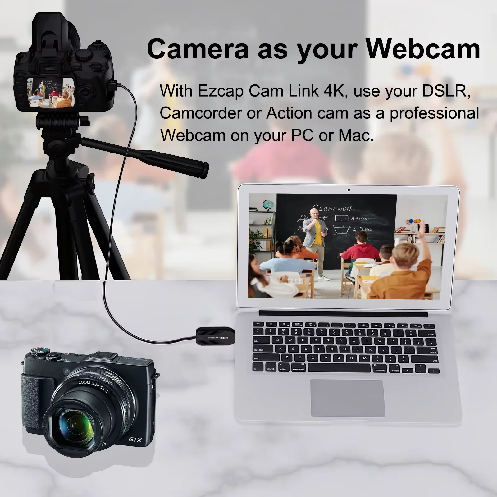Ezcap Capturadora HDMI 4K 30 FPS USB 3.0 - Tarjeta Captura Video - imagen 4