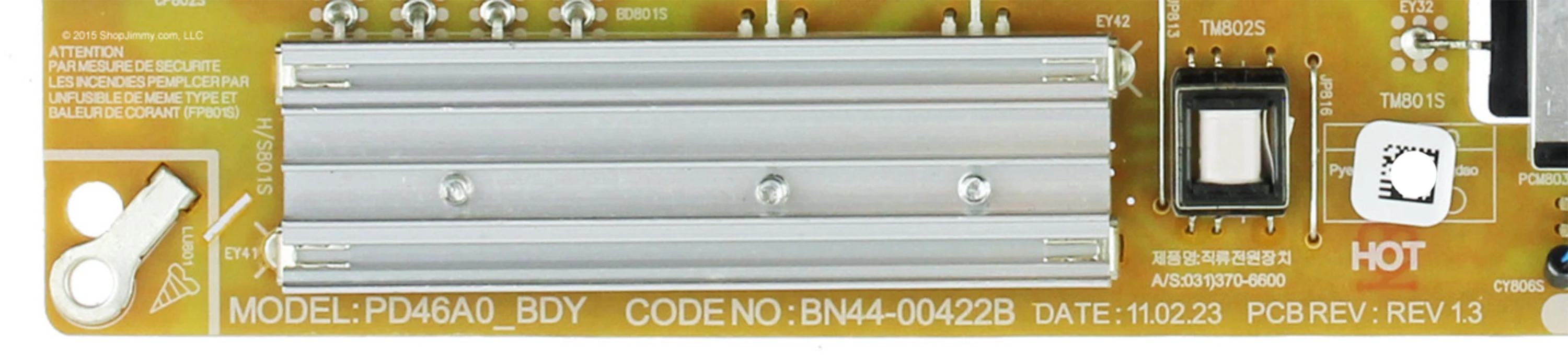 Placa de fuente de alimentación pd46a0 _ bdy BN44-00422B, BN44-00422A pd46a0 _ BSM, para UE46D5000PW UE40D5000PW UE46D5000 UE40D5000 UE40D5000PWXZT - imagen 2