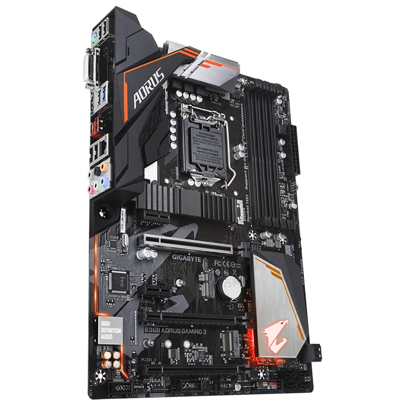 Gigabyte B360 AORUS GAMING 3 LGA 1151 DDR4 64G HDMI DVI Placa base para PC de escritorio - imagen 2