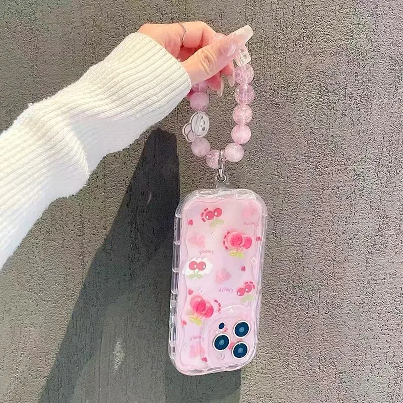 Funda con Cadena de Flores para Infinix Hot 50 50i 40 40i 30i Smart 10 Plus 9 7 8 Tecno Spark Go 1 1S 20 10 Pro 30C 20C 10C - imagen 5