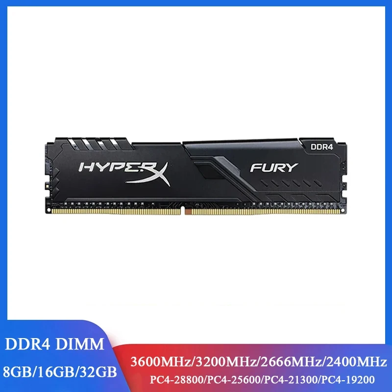 Memoria RAM DDR4 Gaming de Alta Velocidad para PC Rendimiento