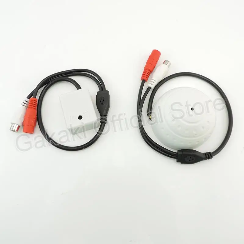 Mini micrófono CCTV, Monitor de sonido, dispositivo de recogida de Audio para cámara de seguridad, accesorios DVR, videovigilancia - imagen 5
