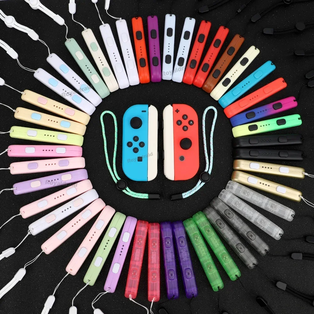 Nuevo colorido para Nintendo Switch JoyCons correa de muñeca de Color transparente para NS Switch/OLED Joycons controlador accesorios de juego - imagen 2