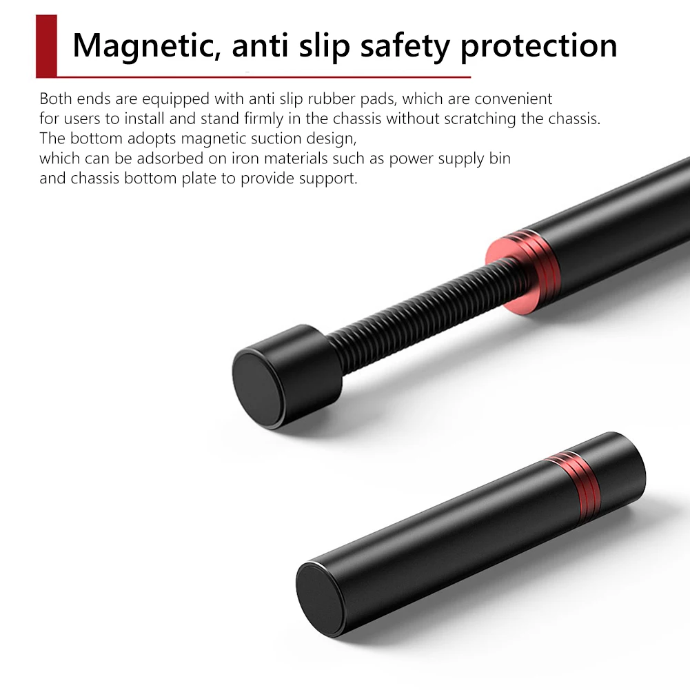 TEUCR-soporte para tarjeta gráfica, protección magnética, soporte para tarjeta de vídeo, soporte para tarjeta gráfica, Accesorios de escritorio para ordenador - imagen 4