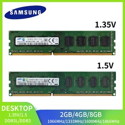 Samsung RAM DDR3 DIMM 8GB - 240Pin 1.35V/1.5V PC3 Escritorio